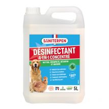 4-en-1 concentré niche et chenil 5L - Saniterpen pour chien