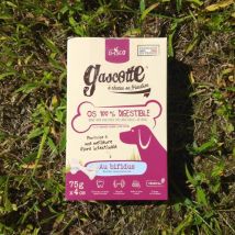 Grand Os Végétal À Mâcher Au Bifidus Pour Chien Gascotte 75g X 4 - Gasco