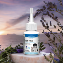 Soin Yeux Lotion nettoyante pour chiot et chaton 60ml - Francodex pour chien