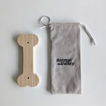Os en Bois Beige Personnalisable pour Niche - Animal Valley