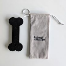 Os en Bois Noir Personnalisable pour Niche - Animal Valley