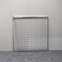 Panneau chiot grillagé premium pour chenil en kit 100 x 100 cm - Kenilux - KeniLux