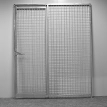 Panneau de Porte Grillagé Premium pour chenil en kit 150 x 184 cm - KeniLux - KeniLux