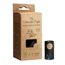 Sacs à déjections pour chien certifiés compostables 8 rouleaux - The Sustainable People - The Sustainable People