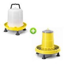 Kit Débutant Abreuvoir Et Mangeoire Pour Moyen Élevage - River Systems