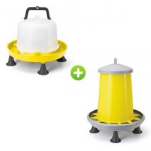 Kit Débutant Abreuvoir Et Mangeoire Pour Petit Élevage - River Systems