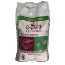 Litière Végétale Poule Paille Bio Recyclable 16kg - Gasco