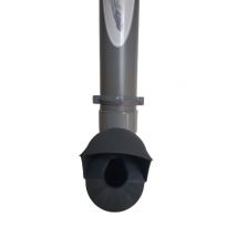 Mangeoire Volailles En Plastique Tube Opaque Gris 3kg Prima 2 - Evena - Evena