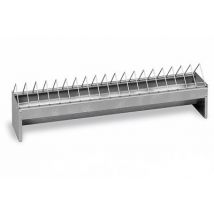 Mangeoire Volailles Galva 50 Cm Grande Capacité - Gaun