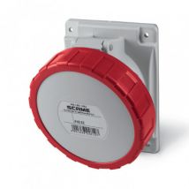 Base Encastrável em Quadro Impermeável 32A IP67 Óptima SCAME 3P + TT