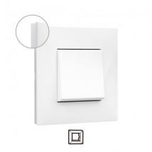 Placa Embellecedora 1 Elemento Blanco LEGRAND Valena Next 741001 Blanco