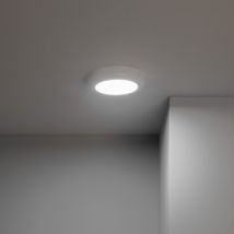 Plafón LED 12W Circular Metal Ø180 mm Design White 4000K - 4500K Instalación: