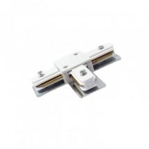 Conector Tipo T para Carríl Monofásico UltraPower Branco