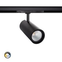 Foco LED New d'Angelo Preto 40W CCT LIFUD para Carril Trifásico