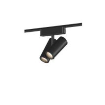 Foco Carril Duplo Cuarzo LED Magnético Monofásico 25mm Super Slim 16W 48V CRI90 Branco 2700K