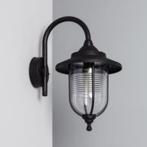 Lámpara de Pared Exterior Berna Negro