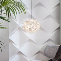 Hängeleuchte SLAMP Veli Single Suspension Couture. - Durchsichtig