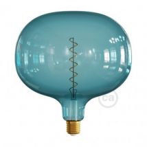 LED-Glühbirne Filament E27 4W 100 lm Dimmbar Creative-Cables Cobble Ocean Blue - Warmes Weiß 2200K