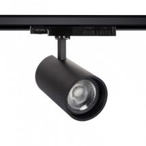 LED-Strahler für 3-Phasenstromschiene CCT 30-35-40W Lumo Schwarz No FlIcker CRI90 - Wählbar (Warmes-Neutrales-Kaltes)