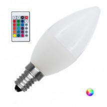 LED-Glühbirne Dimmbar E14 4.5W 450 lm C37 RGBW RGBW