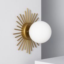 Wandleuchte Moon Gold