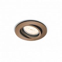 Downlight Rund PHILIPS Donegal Schnitt Ø70 mm Kupfer