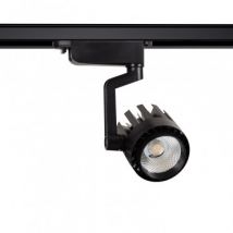 LED-Strahler Dora 30W in Schwarz für 1-Phasenstromschienen Warmes Weiß 3000K
