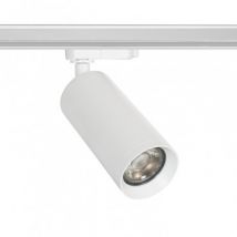 LED-Strahler Ágata Multiwinkel 3-Phasenstromschiene 10-50° für GU10-Glühbirnen Weiß