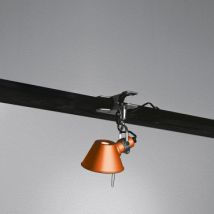 Wandleuchte Tolomeo Micro mit Klemme ARTEMIDE Orange