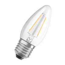 LED-Glühbirne Filament E27 4.8W 470 lm C35 OSRAM Parathom Classic 4058075590670 Warmes Weiß 2700K