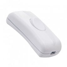 Interrupteur pour Câble Souple 2A 250V Blanc