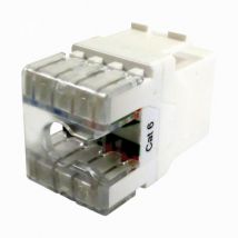 Connecteur RJ45 Femelle TELEVES UTP CAT6 Transparent