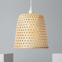 Suspension Rotin Canastra Naturel