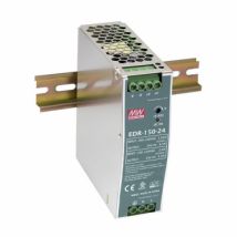 Alimentation 24V DC 150W 6.5A MEAN WELL EDR-150-24 pour Rail DIN 150 W
