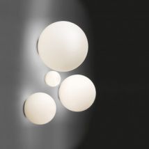 Lampe Murale LED Extérieure Dioscuri Ø35cm ARTEMIDE Blanc