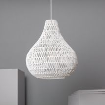 Suspension Corde Mydah Blanc