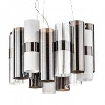 Suspension La Lollo M Suspension SLAMP Pewter