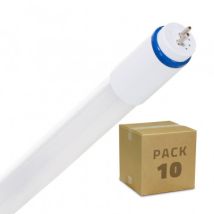 Lot de 10 Tubes LED 60cm T5 9W Crystal Connexion des 2 Côtés Blanc Froid 6000K
