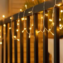 Guirlande LED Extérieure Solaire Lilas 5m Blanc Chaud 2700K - 3000K