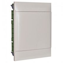 Boîte d'Encastrement Practibox S pour Cloisons Conventionnelles Porte Lisse 2x12 ModulesLEGRAND 135042 Blanc