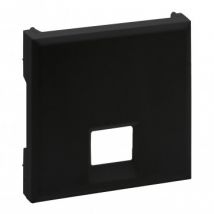 Façade pour Prise RJ45 CAT6 UTP LEGRAND Niloé Step 864_42 Noir