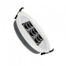 Spot LED Downlight Rond Blanc 30W (UGR17) Coupe Ø 205mm Blanc Froid 6000K