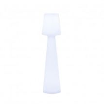Lampadaire LED Extérieur RGBW 12W Lola 110 Battery Blanc