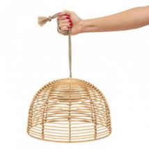 Suspension LED 9W Bossa 20 Battery Naturel