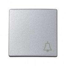 Touche pour Bouton-Poussoir Simple Sonnette SIMON 73 LOFT 73017 Aluminium