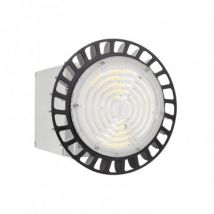 Cloche LED Industrielle - HighBay UFO HBF SAMSUNG 100W 170lm/W LIFUD Dimmable + Kit Éclairage de Secours Plusieurs options