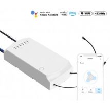 Contrôleur WiFi pour Ventilateur de Plafond AC SONOFF IFAN04-H Blanc