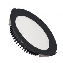 Downlight LED SAMSUNG New Aero Slim 20W 130lm/W Microprismatique (UGR17) LIFUD Noir Coupe Ø 155mm Blanc Neutre 3800K - 4200K