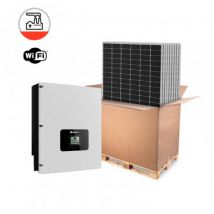 Kit Solaire Hybride HUAWEI Industriel Compatible Batterie LG Triphasé 8-10kW Panneau RISEN 10000 W
