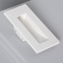 Applique Murale LED Intégration Plâtre/Placo 2W Coupe 248x113 mm Blanc Chaud 2700K